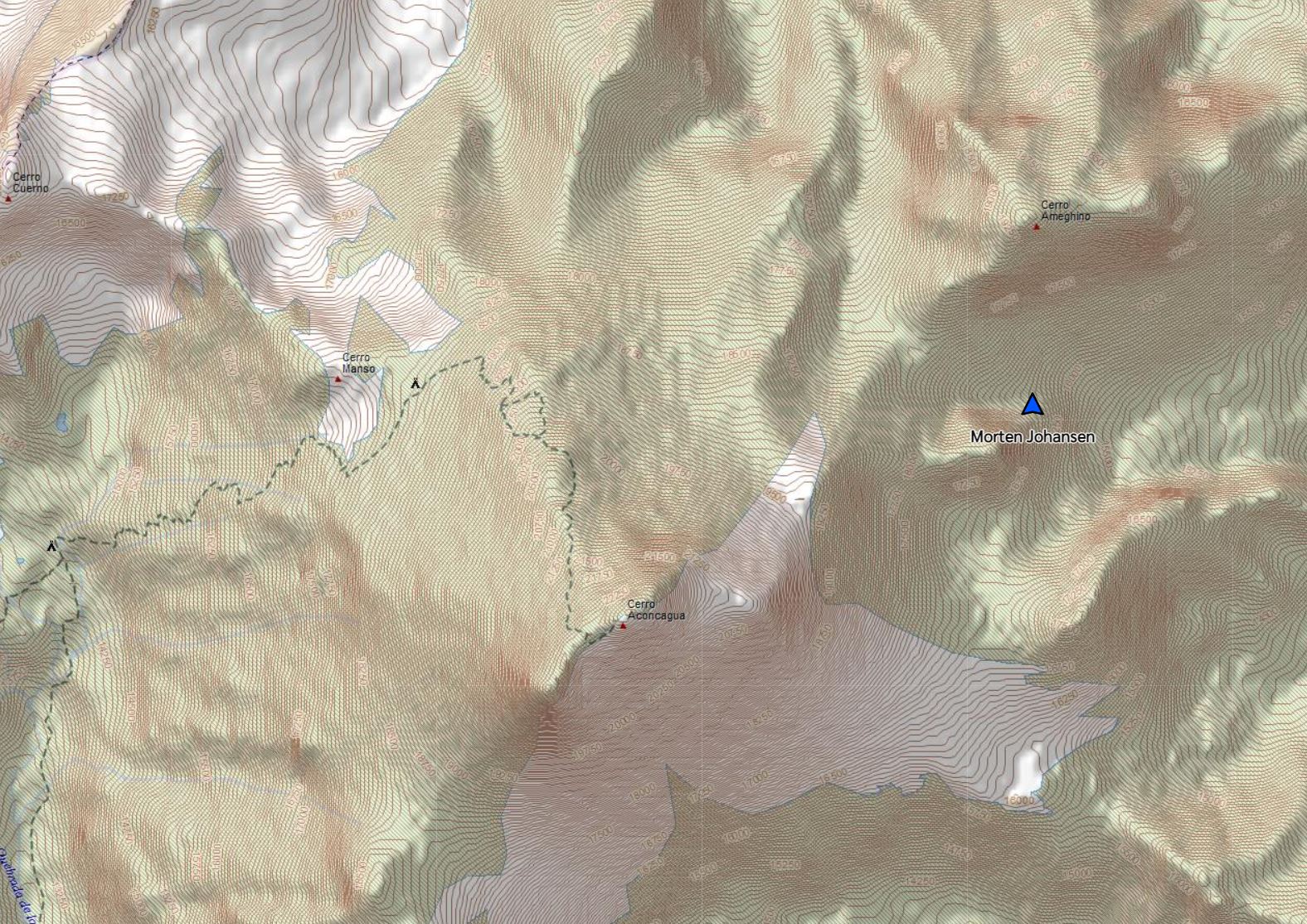 Camp 1 Aconcagua 2023 - med Norrøna Hvitserk