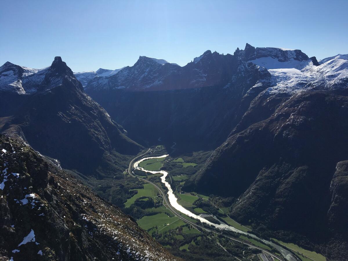 <p>Klatring i Romsdalen ©Trond Olav Glimsdal</p>