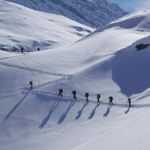 Ski touring