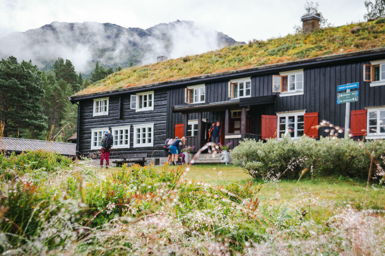 Trollheimshytta fasade@Janne Horgen tegnander