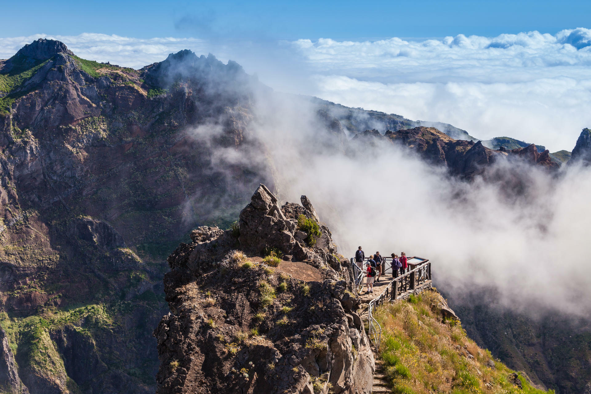 Trekking on Madeira island